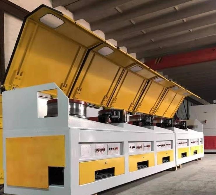 China Straight Line Wire Drawing Machine for Spring Wire PC Wire