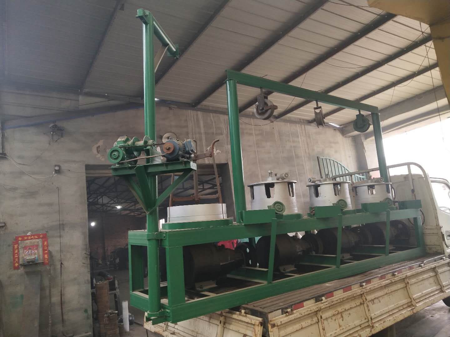 China Bull Block Iron Wire Drawing Machine