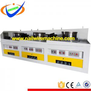 Automatic continous straight line wire drawing machine