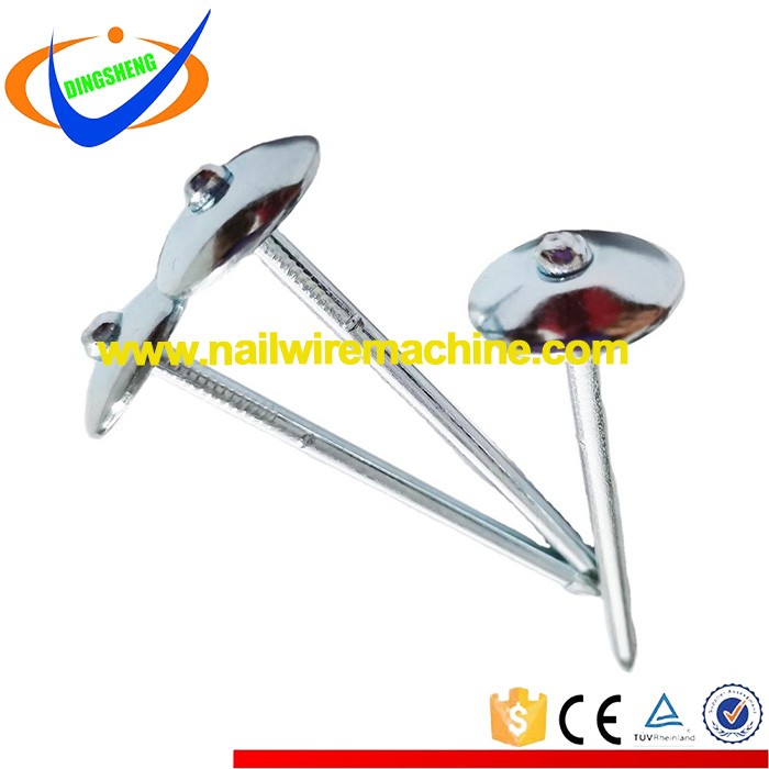 Automatic roof cap nail making machine