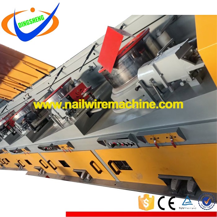 Cheap hardware 550 pulley straight line steel iron wire rod drawing machine price