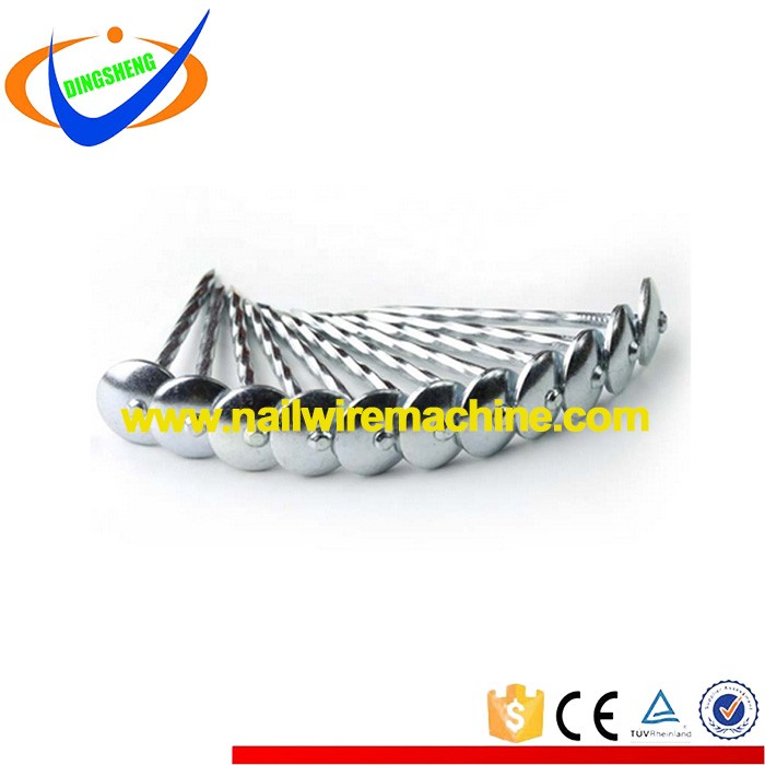 Corrugated Roof Nail Machine Screw Nails Making Machine