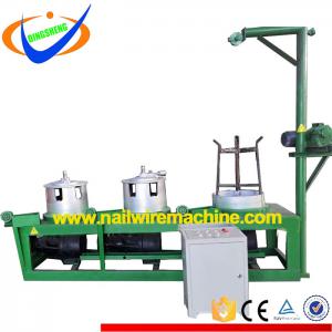 Fully automatic 550 pulley straight line steel iron wire rod drawing machine price