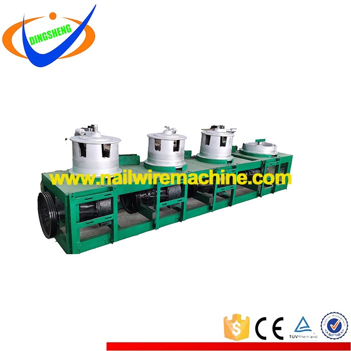 230m/s Capstans Pulley Wire Drawing Machine For Nail And Copper Wire