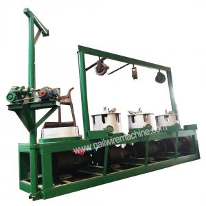 China low carbon steel wire drawing machine price
